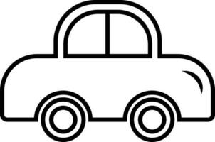 juguete coche icono vector ilustración