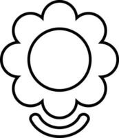 flower sign icon vector illustration