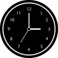 clock icon vector illustration