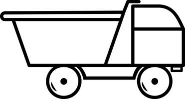 toy truck icon vector illustration