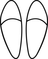slippers icon vector illustration