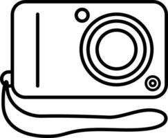foto cámara icono vector ilustración
