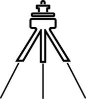 tripod for camera icon vector illustration