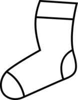 calcetines icono vector ilustración