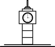 clock icon vector illustration