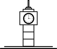 icono de reloj ilustración vectorial vector