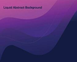 gradient liquid abstract background design. vector background design