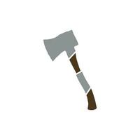 Weapon axe modern creative logo design vector