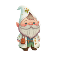 médecin gnome aquarelle ai génératif png