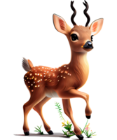 Cute Deer Sublimation Clipart png