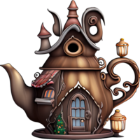 Classic Kettle House Watercolor png