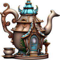 Classic Kettle House Watercolor png