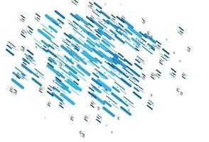 Light BLUE vector template with repeated sticks.