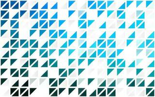 Light BLUE vector seamless pattern in polygonal style.