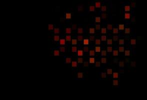 Dark Orange vector layout with rectangles, squares.