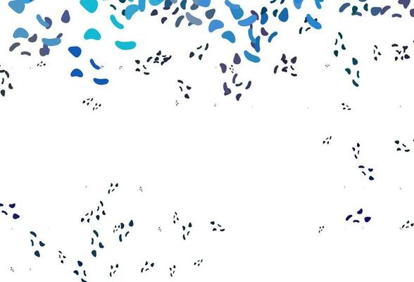 Light Multicolor, Rainbow vector template with memphis shapes.