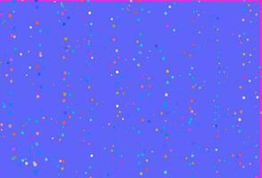 Light Multicolor, Rainbow vector texture in poly style with circles, cubes.