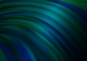 Dark BLUE vector background with bent lines.