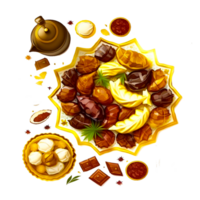 ai génératif Fujian cuisine png transparent