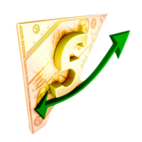 dollar sign with green arrow png