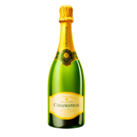 ai generatief Champagne fles illustratie png
