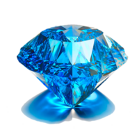 ai génératif saphir diamant illustration png