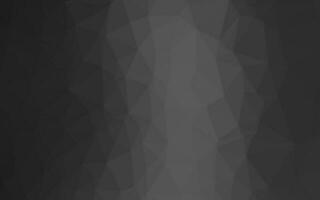 Dark Silver, Gray vector shining triangular pattern.