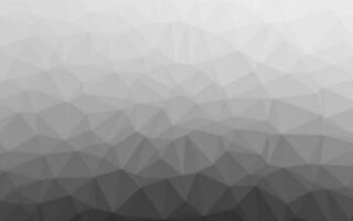 Light Silver, Gray vector blurry triangle pattern.