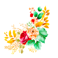 Gorgeous Watercolor transparent png