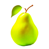 ai generativ päron frukt illustration png