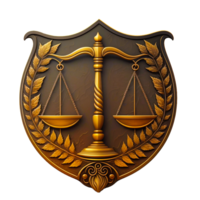 ai génératif Justice mesure Balance illustration png