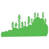 Green Forest Background ,good for graphic design resources, prints, banners, posters, pamflets, cover books, and more. vector