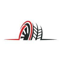 Tires logo icon design vector