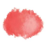 Abstract red pink splash watercolor background vector
