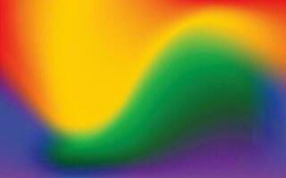 LGBT gradient. Banner. Rainbow colors vector