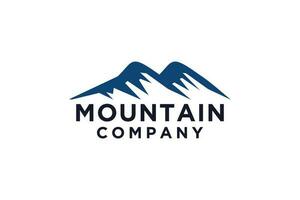 montaña logo, montaña logo imágenes sencillo vector logo en un moderno estilo.