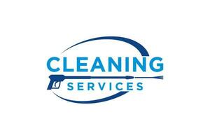 cleaning clean service logo icon vector. vector