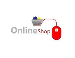 Shopping logo concept and can be used for your work. vector