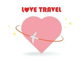 The symbol or picture of going out travel on a holiday in a simple, easy to understand manner. can be used easily. vector