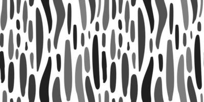 Circle of Zebra Stripes Pattern. Zebra print, animal skin, abstract pattern, line background, hand drawn vector illustration. Poster, banner. Black and white artwork monochrome