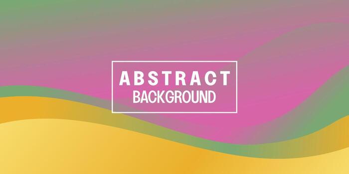 Amazing gradation color wave pattern background. Template for design of banner, greeting card, flyer, web, presentation, social media. vector
