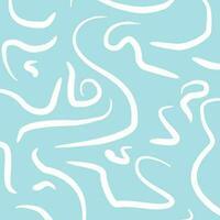 abstract hand drawn doodle background, seamless arch pattern with interesting doodle shapes. vector illustration