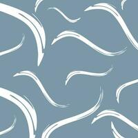 abstract hand drawn doodle background, seamless arch pattern in amazing style. vector illustration