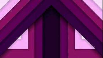 abstrait violet Triangle Contexte video
