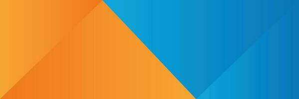 Orange Blue Abstract Background vector