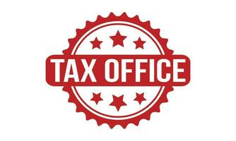 Tax Office Rubber Stamp Seal Vector