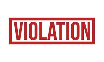 Violation Rubber Stamp Seal Vector