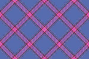 Texture tartan vector. Background textile check. Plaid fabric seamless pattern. vector
