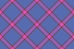 Texture tartan vector. Background textile check. Plaid fabric seamless pattern. vector