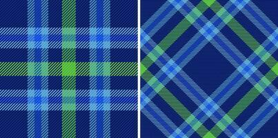 Textile pattern tartan. Background fabric check. Plaid vector seamless texture.